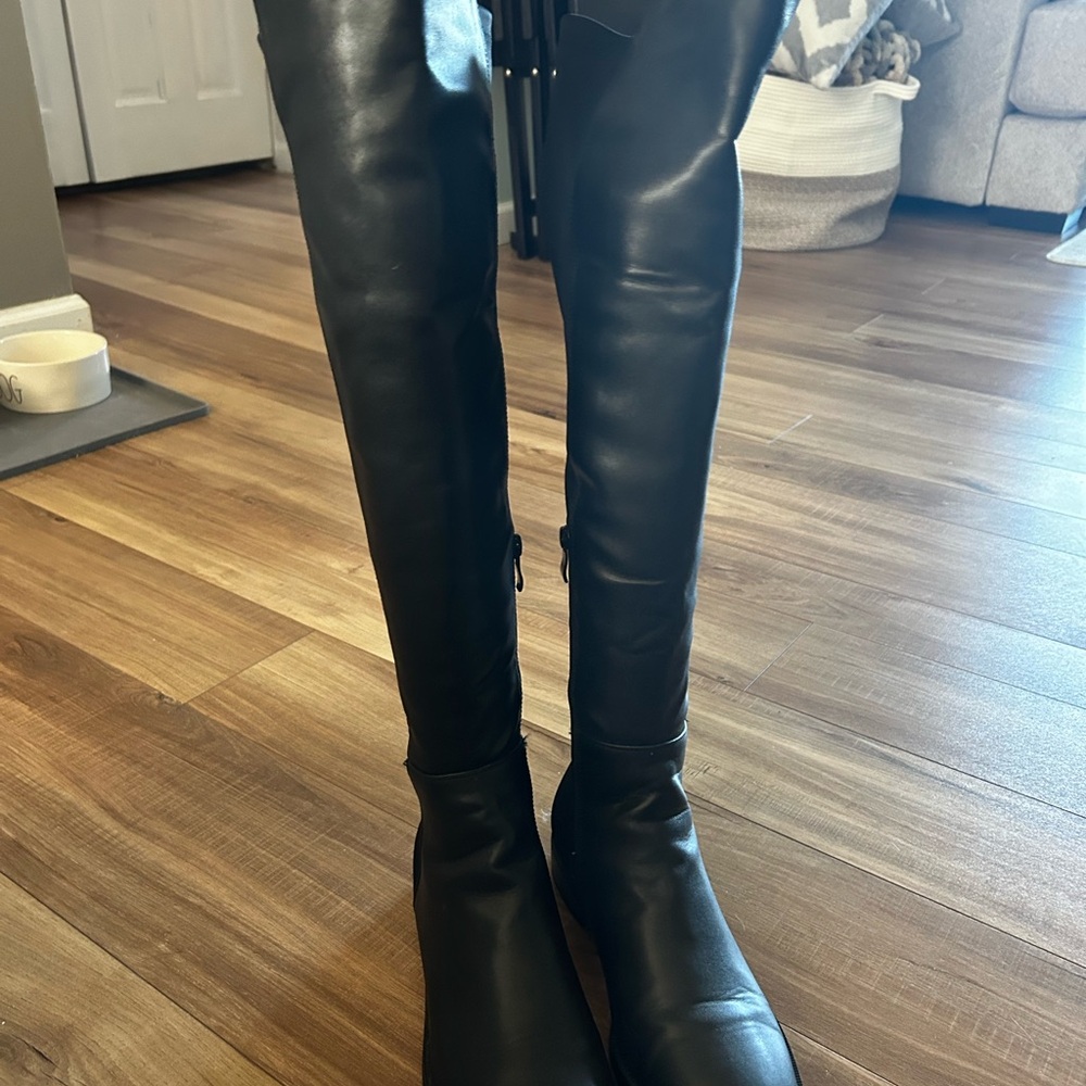 Black Over-the-Knee Boots